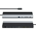 thumbnail image 1 of Wavlink USB C Triple Display 4K 12 in 1 MST USB C Docking Station, Type C Systems (DP & HDMI &VGA, USB 3.0&2.0 Ports, SD TF Card Reader, Gigabit Ethernet, Audio For for MacBook Pro & Windows, 1 of 10