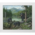 thumbnail image 1 of Wavra, Robert 17x15 White Modern Wood Framed Museum Art Print Titled - Watching The Cubs Play, 1 of 4