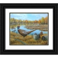 thumbnail image 1 of Wavra, Robert 23x20 Black Ornate Wood Framed with Double Matting Museum Art Print Titled - Ring-necked Pheasant, 1 of 4