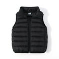 thumbnail image 1 of Wavsuf Children Jackets Boys and Girls Winter Thermal Black Vest Size 2 Years, 1 of 9