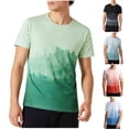 thumbnail image 1 of Wavsuf Mens Graphic Tees Men T Shirts Short Sleeve Elasticity Fashionable Loose Round Neck T Shirt White Size L, 1 of 8