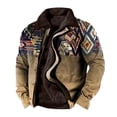 thumbnail image 1 of Wavsuf Winter Corduroy Jacket Mens Jackets Heavyweight for Men for Men Coats Yellow Size L, 1 of 2