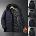 thumbnail image 1 of Wavsuf Winter Puffer Jacket Mens Jackets Heavyweight for Men for Men Coats Blue Size 2XL, 1 of 6