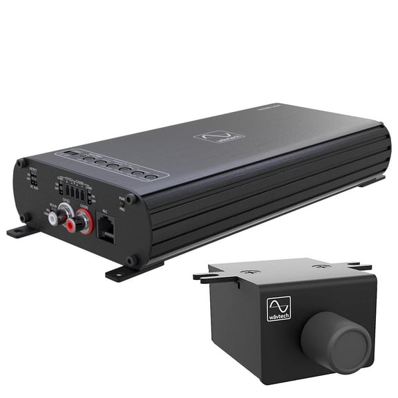 Wavtech LINK500.1MINI 500 Watt Mono Amplifier with LINKRC Bassknob