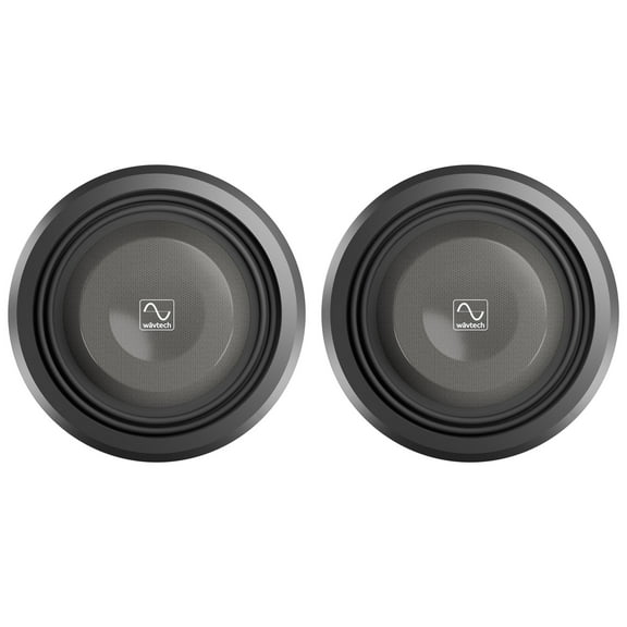 Wavtech THINPRO10-2 10” Professional Series Shallow 2 Ohm Subwoofer (PAIR)