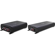 Wavtech link300.4mini - 300 Watt 4-Channel Amplifier, and Wavtech link500.1mini - 500 Watt Mono Amplifier