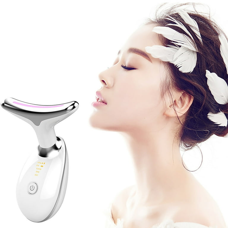 Wavy Chic 3-in-1 Facial Massager, LED Skin Rejuvenation
