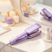 Wavy Hair Curler with 32mm U-Shaped Barrel, 4 Heat Settings & Negative Ion Technology for Big Bouncy Waves, Ergonomic Design