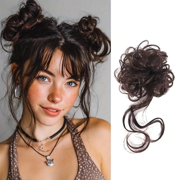 Wavy Hair Ribbons for Fluffy Buns and Thick Updos - Soft and Comfortable Hair Accessories