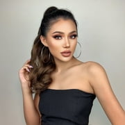 Clip in Hair Extensions 21 inches Black Brown Ombre Wavy Hair Extension 4PCS Hair Pieces Synthetic 11 Clips Hairpieces For Women