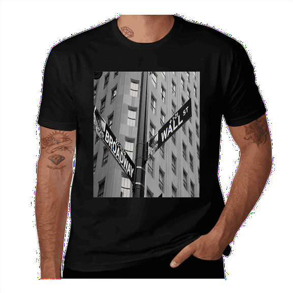 Wavy Stems and Branches-Floral-Multicolor- Casual Streetwea Everyday Tshirt Comfortable Wear tee shirt