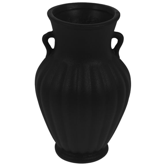 Wavy Vase Colorful Flower Arrangement Multipurpose Office