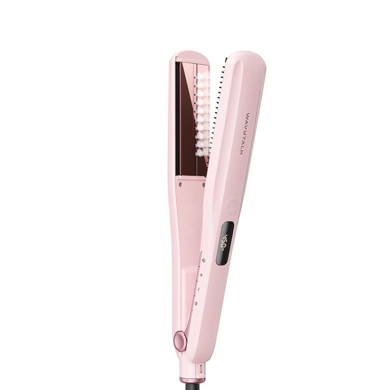 Wavytalk Steam Hair Straightener, 1.38'' Nano Titanium Flat Iron