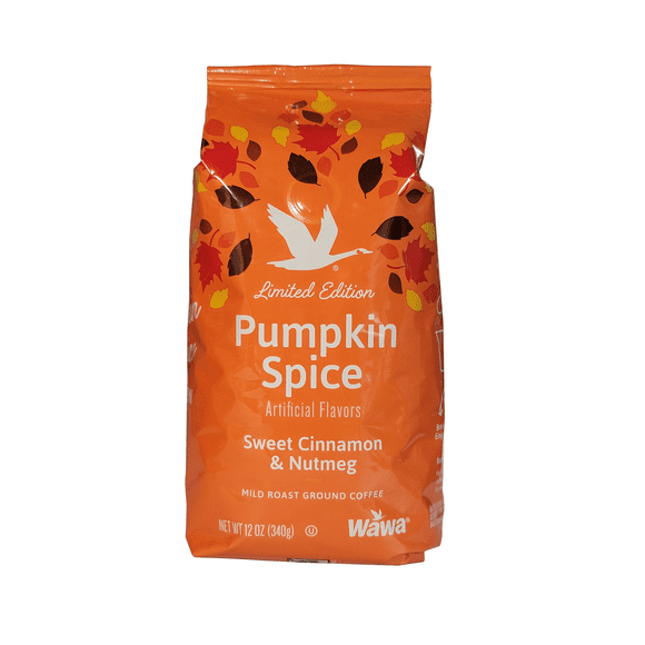 Wawa Limited Edition Pumpkin Spice Premium Ground Coffee - 12 Ounce