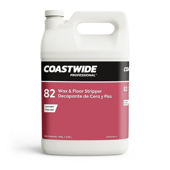 Coastwide Professional Floor Stripper Wax and Finish Remover #82 3.78L 4/Carton (CW820001-A)