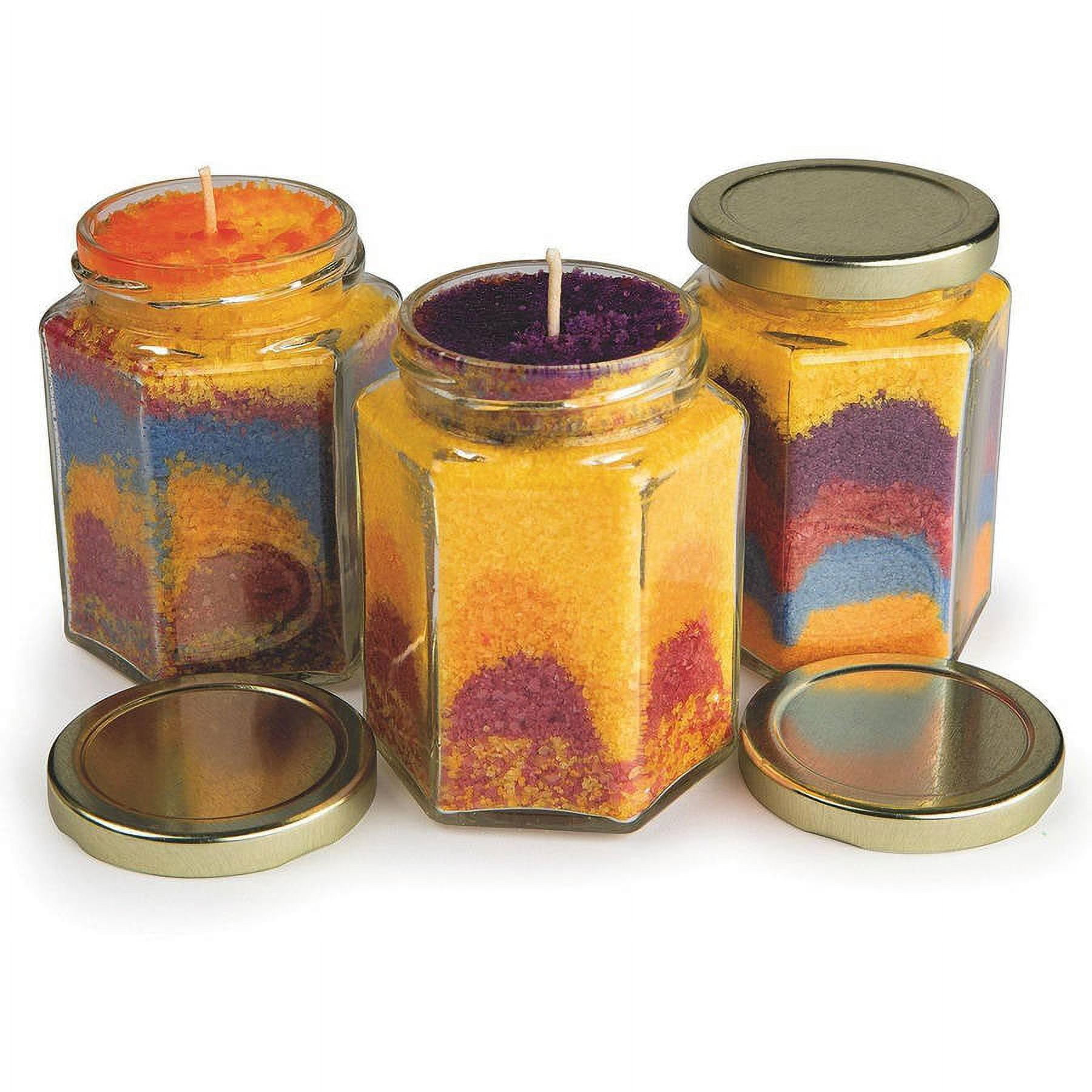 Wax Art Candle Craft Kit, Pack of 12