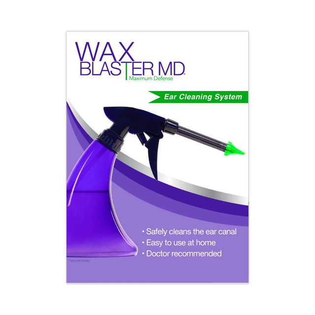 Wax Blaster MD Ear Irrigation Kit, Earwax Removal and Ear Cleaning Kit