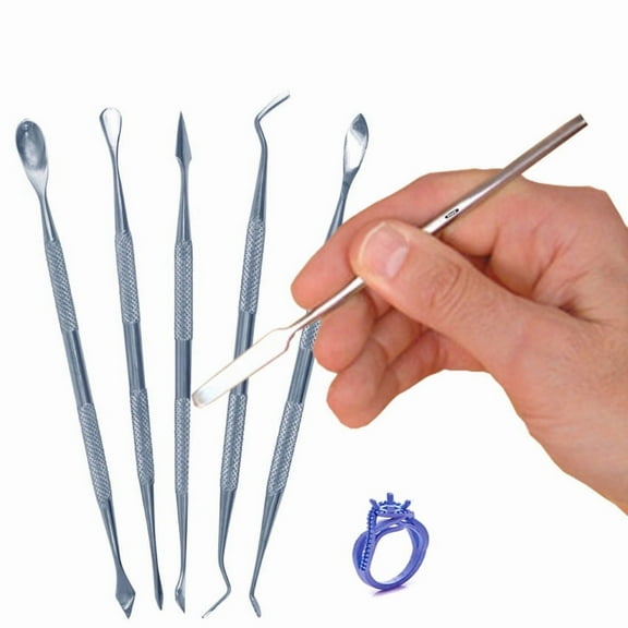Wax Carving Tool Set 6 PC Stainless Steel Carvers Soap Clay Modelling Sculpting
