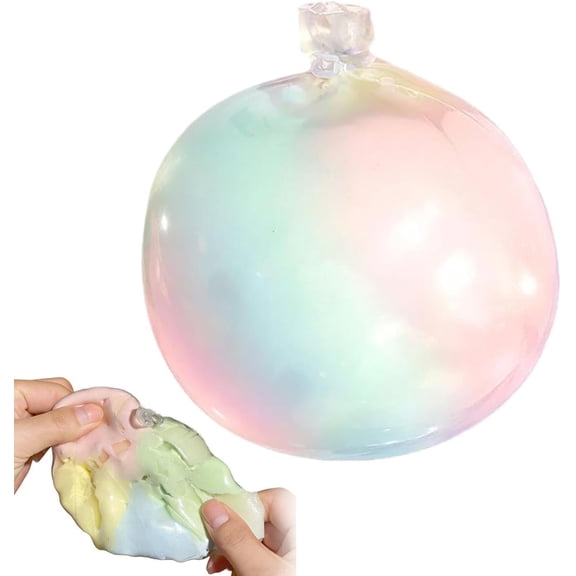 Wax Cracking Squishies Stress Ball, Snowball Crunch Squishies Crackle ASMR Satisfying Squeeze with Crunchy Shell, Soft Slow-Rising Core Fun Crispy Fidget Balls Adults Sensory Toys(1pcs-Candy Colors)