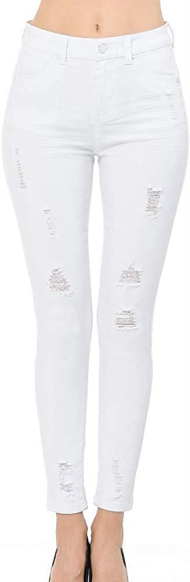 Wax Denim Womens Juniors PushUp HighRise Skinny in True Stretch