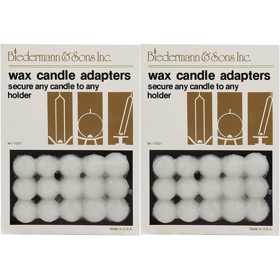 Wax Dots Candle Adapter, M1001C (Set of 30 Dots)