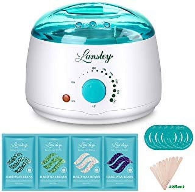Wax Hair Removal Home Waxing Kit Electric Heater For Rapid Waxing Of All Body, Face, Bikini Area