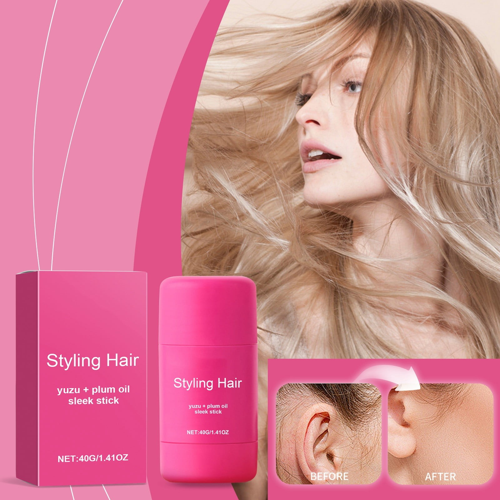 Wax Hair Stick Curly And Dreadlock Styling Broken Hair Care Glossy