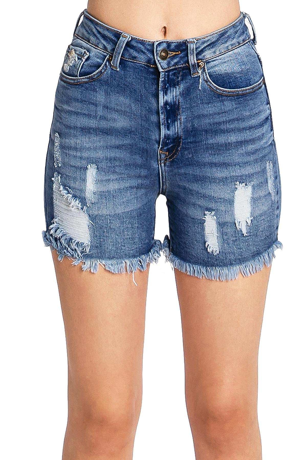 Wax denim shop shorts
