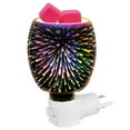 thumbnail image 1 of Wax Lamp Smokeless Candle Warmer Electric Plastic Glass 3d Plug-in Office Household, 1 of 6