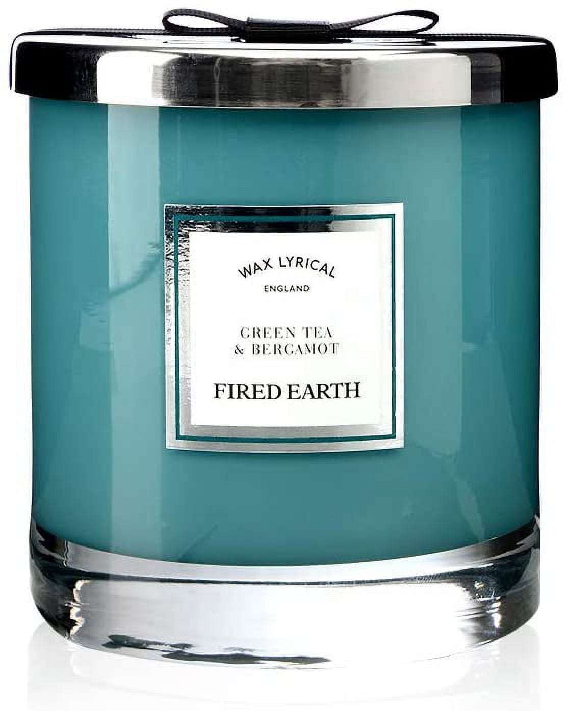 Wax Lyrical Fired Earth Collection Green Tea and Bergamot Large