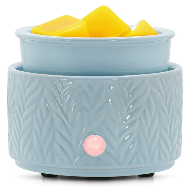 Wax Melt Warmer Ceramic 3 in 1 Candle Wax Warmer Scented Melter