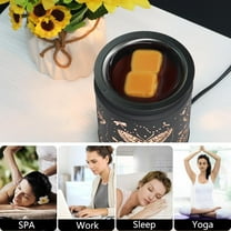Wax Melt Warmer Metal Wax Warmer for Scented Wax Electric Fragrance Candle Oil Burner 2 in 1 Wax Melts as Gifts for Moms Grandma Women Girls(Butterfly)