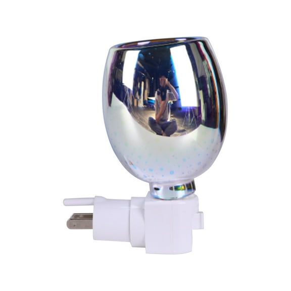 Wax Melt Warmer Plug In Fire Plug In Wall Glass Wax Melter For Scented Wax Pluggable Candle Warmer For Home Office Decor 3D Night Light Lamp