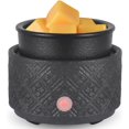 thumbnail image 1 of Wax Melt Warmer for Scented Wax,3-in-1Ceramic Wax Warmer Fragrances Candle Oils, Home Fragrance Burner,Electric Candle Warmer Perfect Christmas Gifts for Mom Women(Gree), 1 of 7