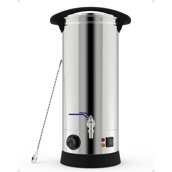 Wax Melter for Candle Making 12.7Qt Electric Wax Melter, Large Electric Candle Wax Melting Pot with Temp Control and Pour Spout for Small-Scale Commercial or Home Use