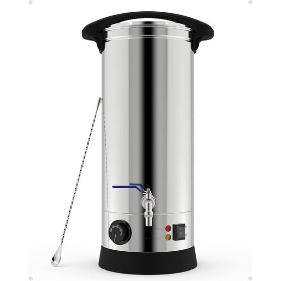 Wax Melter for Candle Making, Electric Wax Melter, Large Electric Candle Wax Melting Pot with Temp Control and Pour Spout for Small-Scale Commercial or Home Use