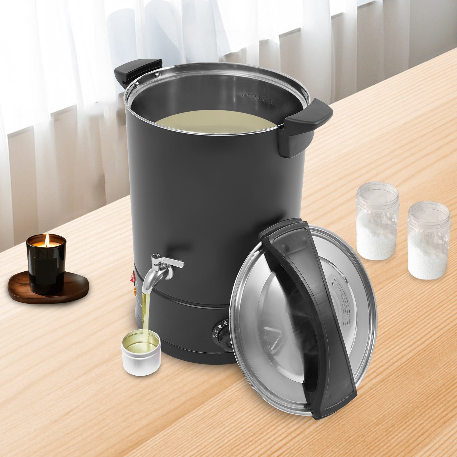 Wax Melter, Large Wax Melter, Electric Wax Melt Kit, used in homes, factories, farms, small candle stores, gift stores
