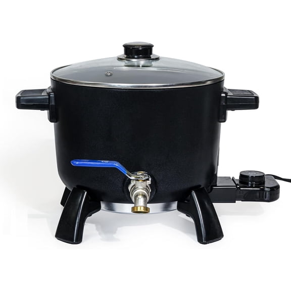 Wax Melter for Candle Making, 11Lbs (6Qts) Candle Wax Melting Pot with Spout for Soy Wax Soap Base Easy Pour & Non-Stick & Temps
