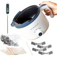 thumbnail image 1 of Wax Melter for Candle Making with Thermometer, Electric Wax Melting Pot Kit with Wicks, Double Candle Making Crock Set with Measurements, 1 of 7