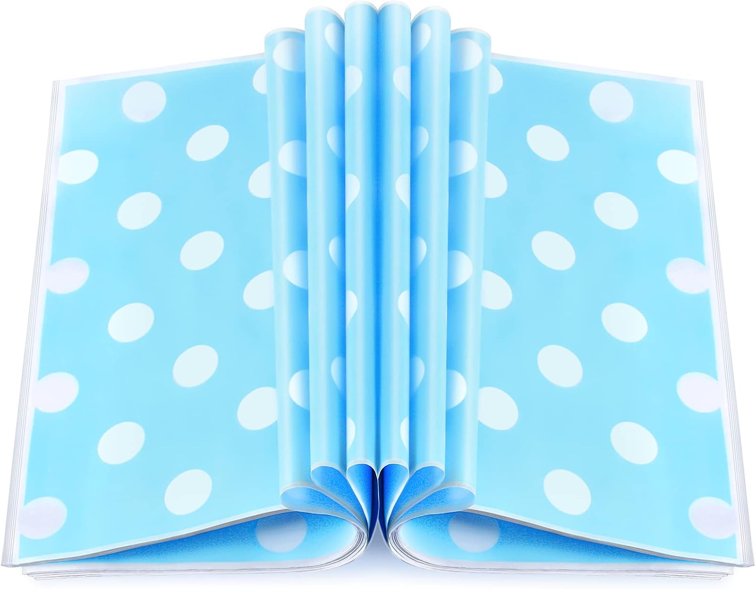 Wax Paper Sheets for Food White Dot Printed Bakery Tissue Greaseproof Disposable Wrapping Paper