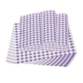 thumbnail image 1 of Uxcell Wax Paper Sheets for Food Grease Resistant Sandwich Wrapping Paper Checkered Purple White 7.09'' x 7.09'', 1 of 7
