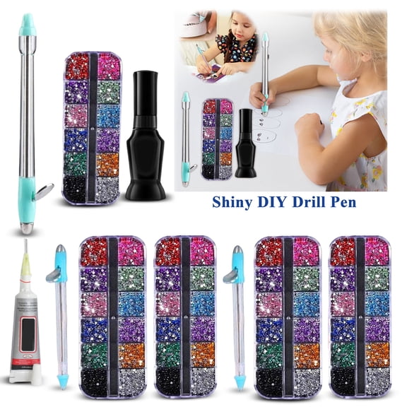 Wax Pen for Rhinestones | Wax Rhinestone Applicator Tool for Bedazzling Projects, Bedazzling Pen for Craft Enthusiasts, Pick Up Gems Easily