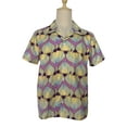 thumbnail image 1 of Wax Print Men Shirt Short Sleeves For Summer, 1 of 5