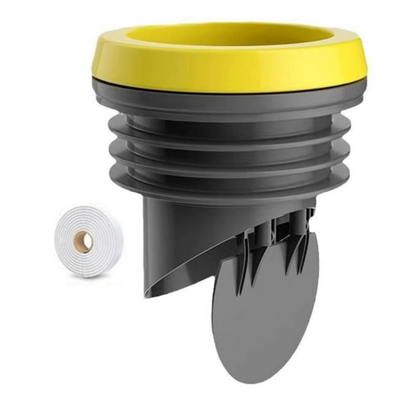Wax Ring For Toilet Bowl With Prevent Backflow Valve And Easy Install Features