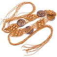 thumbnail image 1 of Wax Rope Hand Woven Women's Belt Brown One Size, 1 of 6