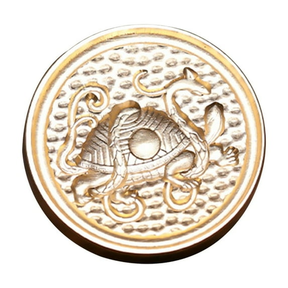 Wax Seal Stamp DIY Mythical Animals Emblems Series Sealing Wax Stamp Head The-Four-Symbols Historical Creatures