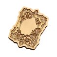 Wax Seal Stamp Head with Floral Embossed Design for Wedding Invitations ...