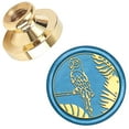 thumbnail image 1 of Wax Seal Stamp Heads Only No Handle Sealing Wax Stamp Head Replacement Bird Parrot Animal 25mm Vintage Removable Brass Seal Head for Wedding Invitation Envelope Halloween Xmas Gift Wrap, 1 of 7