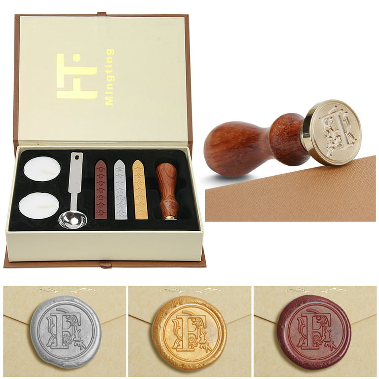 Letter Alphabet Stamp Vintage, Wooden Rubber Stamp Set Box