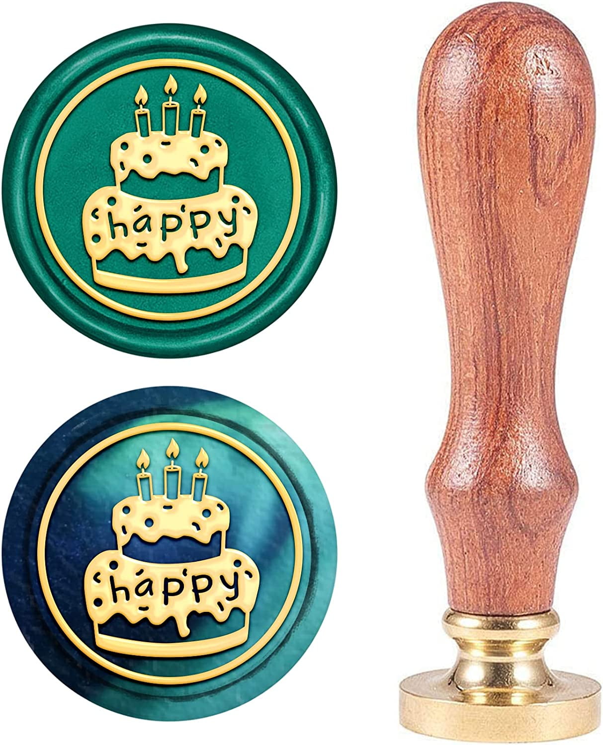 Happy Birthday Decoration Wax Seal Stamp Head Only No Handle - Temu